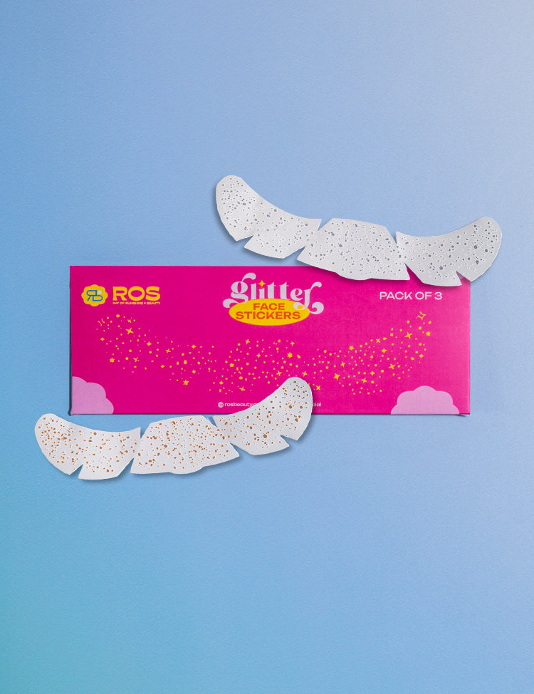 Face Glitter Sticker Assorted Pack (3) - ROS Beauty