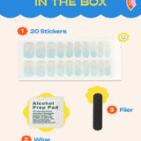Ice Princess - ROS Beauty Nail Stickers