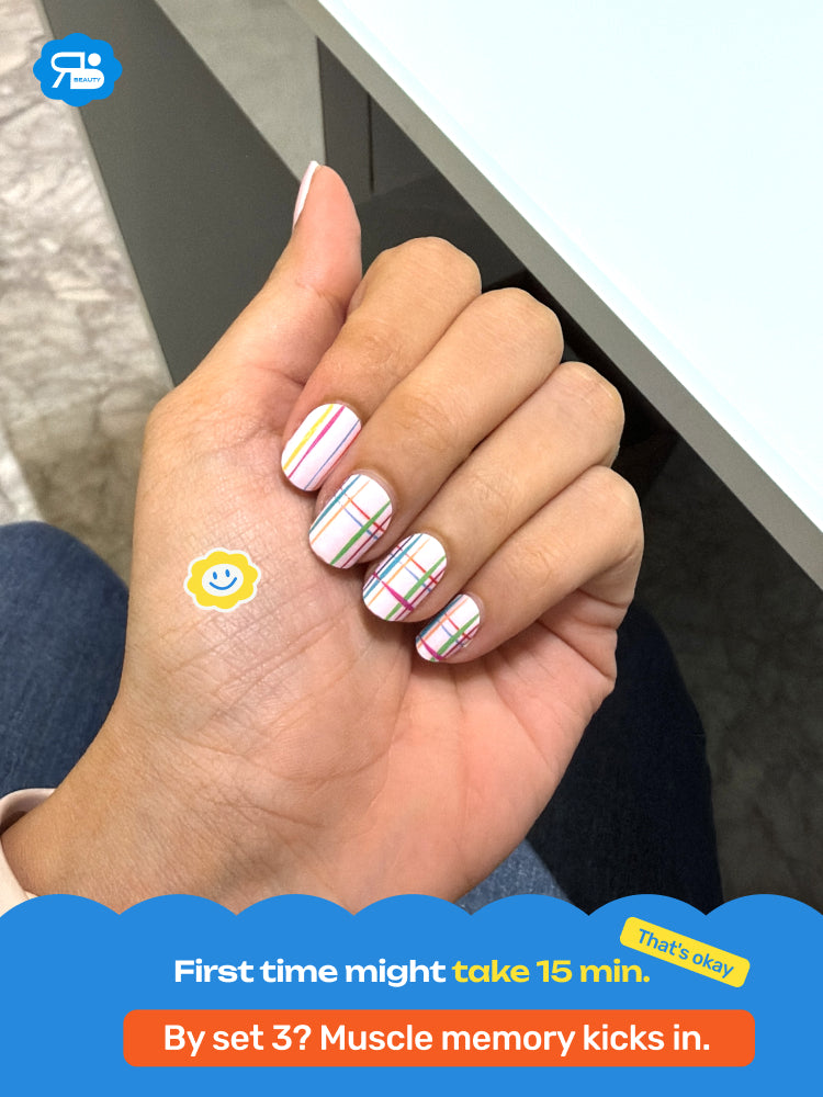 Barely There - ROS Beauty Nail Stickers