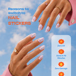 Barely There - ROS Beauty Nail Stickers