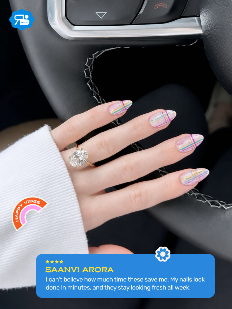 Barely There - ROS Beauty Nail Stickers