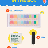 Dewy Morning - ROS Beauty Nail Stickers