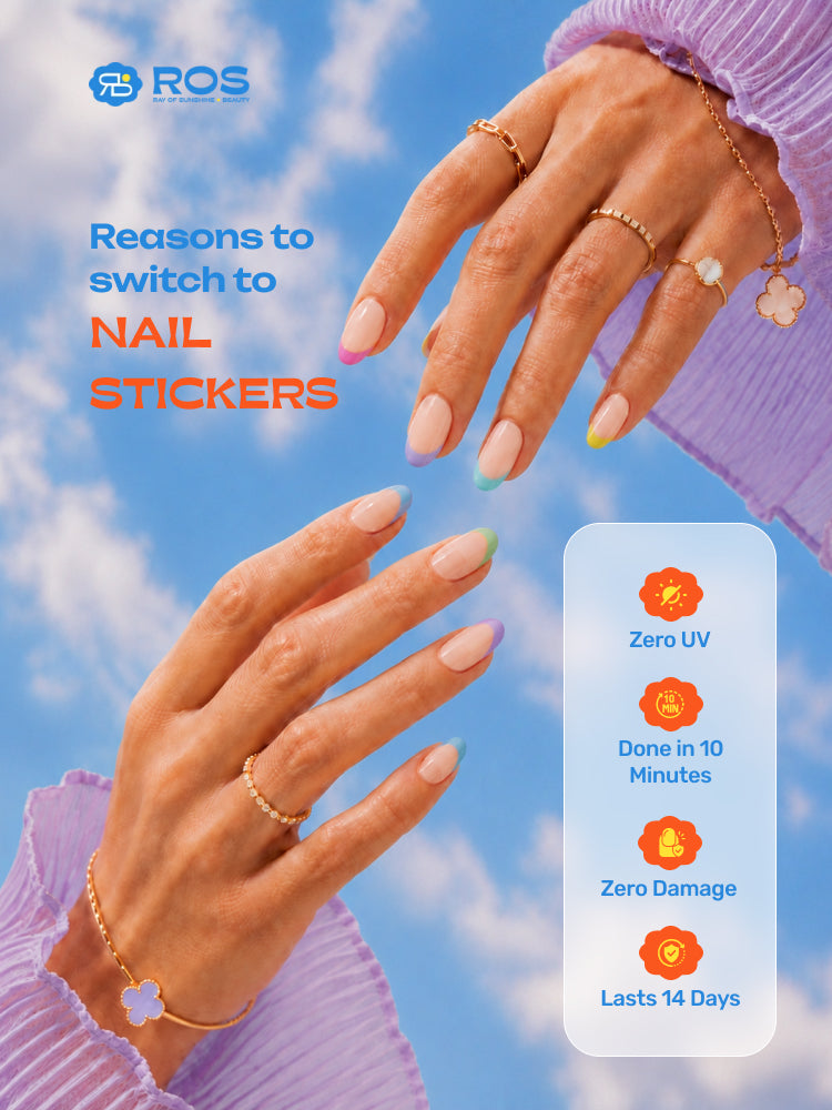 Dewy Morning - ROS Beauty Nail Stickers