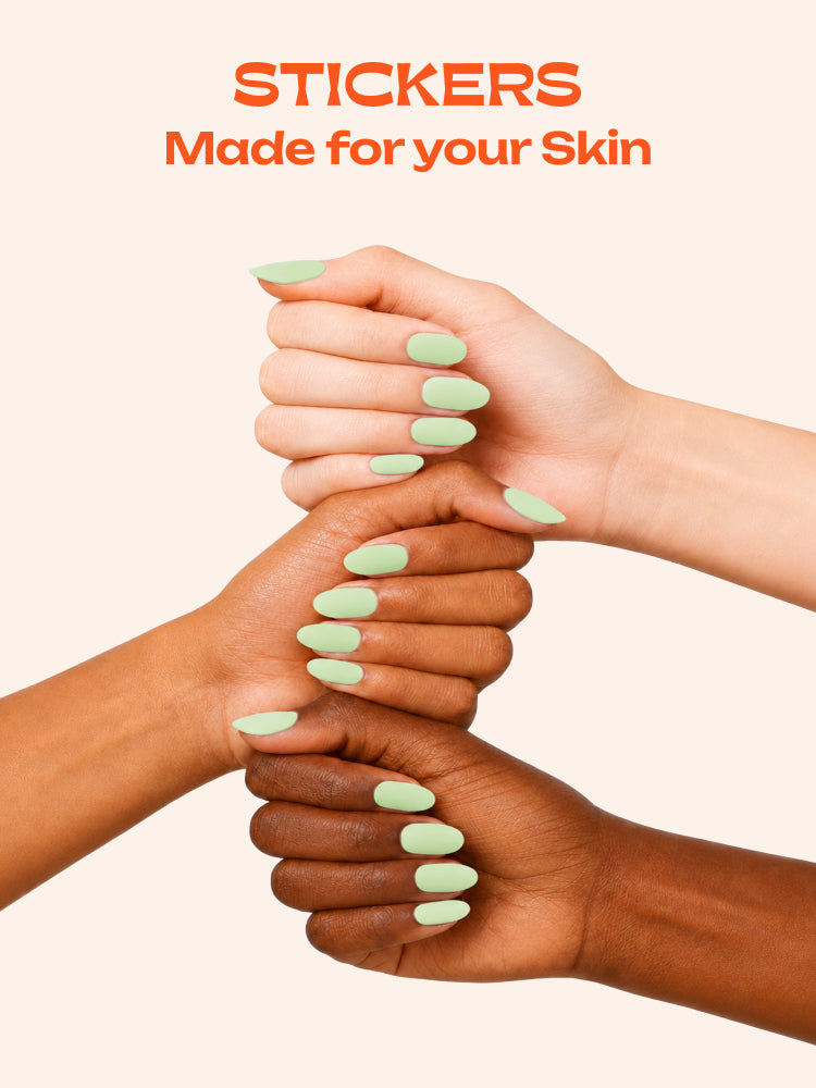 Matcha Mood - ROS Beauty Nail Stickers