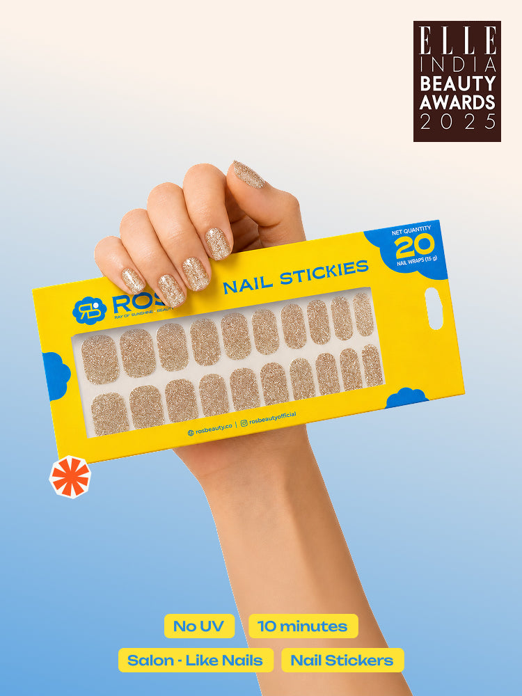 Golden Hour - ROS Beauty Nail Stickers
