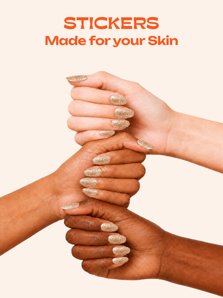 Golden Hour - ROS Beauty Nail Stickers