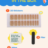 Golden Hour - ROS Beauty Nail Stickers