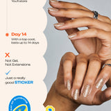 Golden Hour - ROS Beauty Nail Stickers