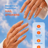 Golden Hour - ROS Beauty Nail Stickers
