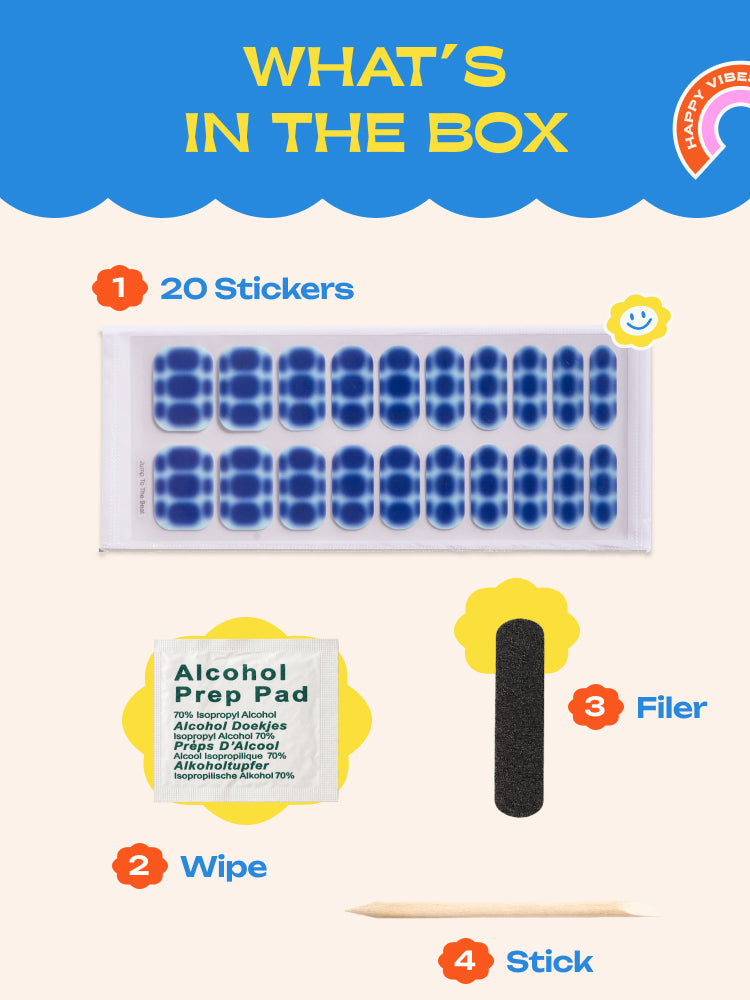 Jump To The Beat - ROS Beauty Nail Stickers