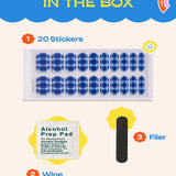 Jump To The Beat - ROS Beauty Nail Stickers