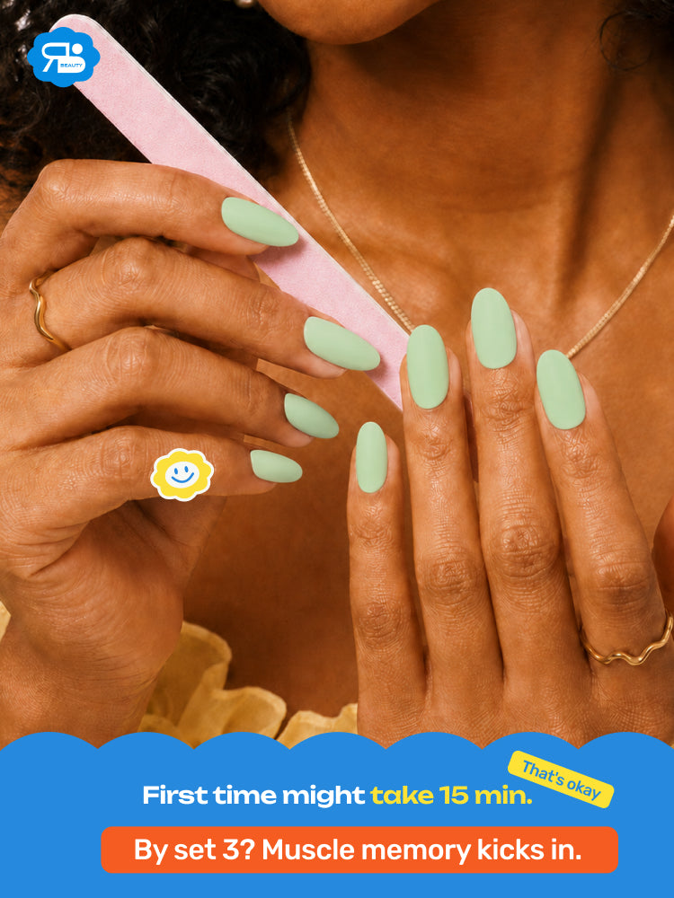 Matcha Mood - ROS Beauty Nail Stickers