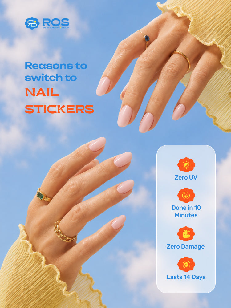 Latte Love - ROS Beauty Nail Stickers