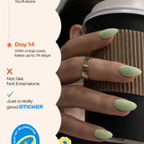Matcha Mood - ROS Beauty Nail Stickers