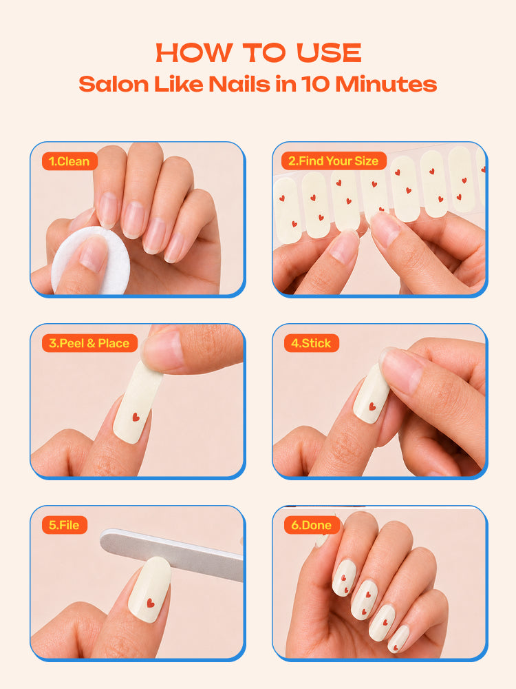 OG Galentine - ROS Beauty Nail Stickers