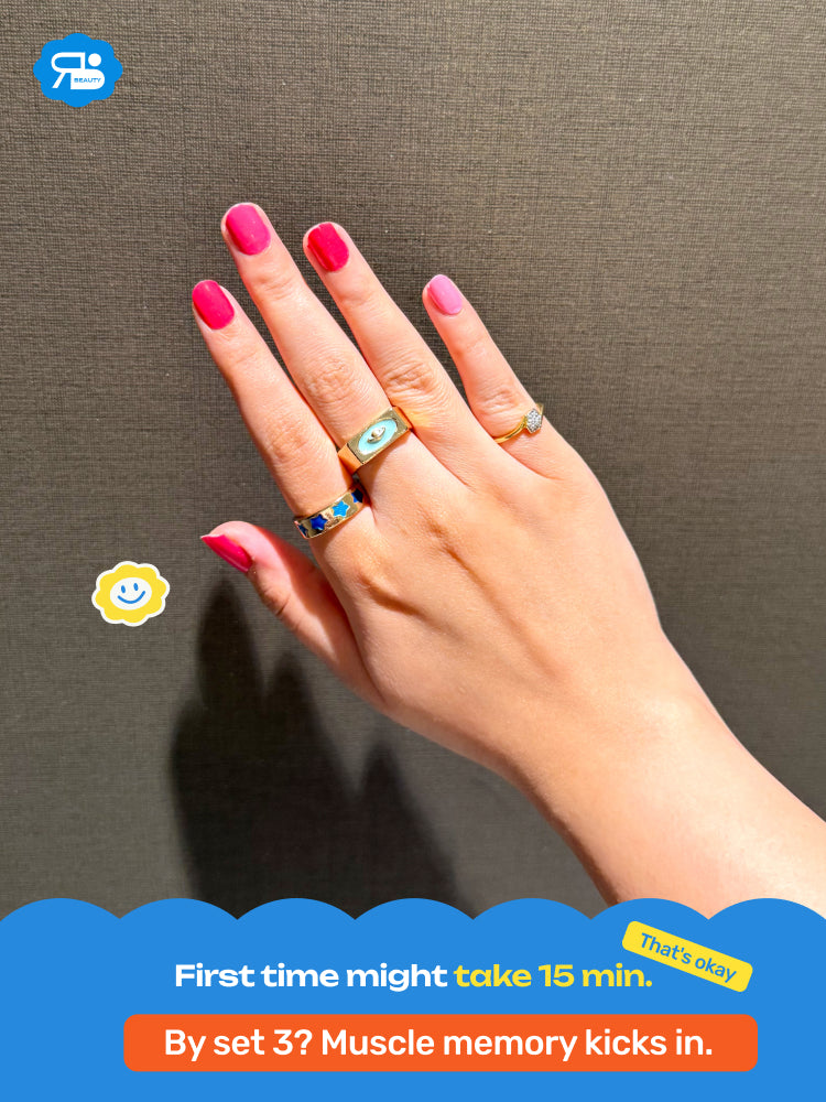 Pinky Promise - ROS Beauty Nail Stickers