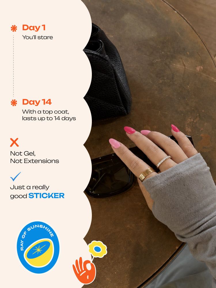 Pinky Promise - ROS Beauty Nail Stickers