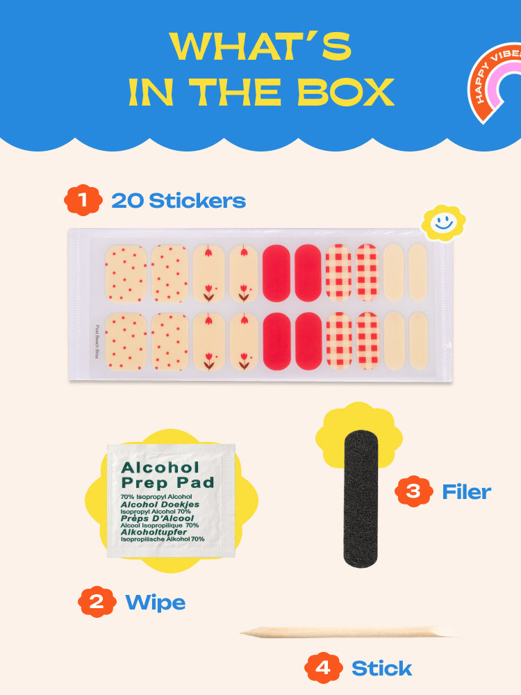 Post Beach Bliss - ROS Beauty Nail Stickers