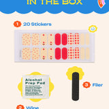 Post Beach Bliss - ROS Beauty Nail Stickers
