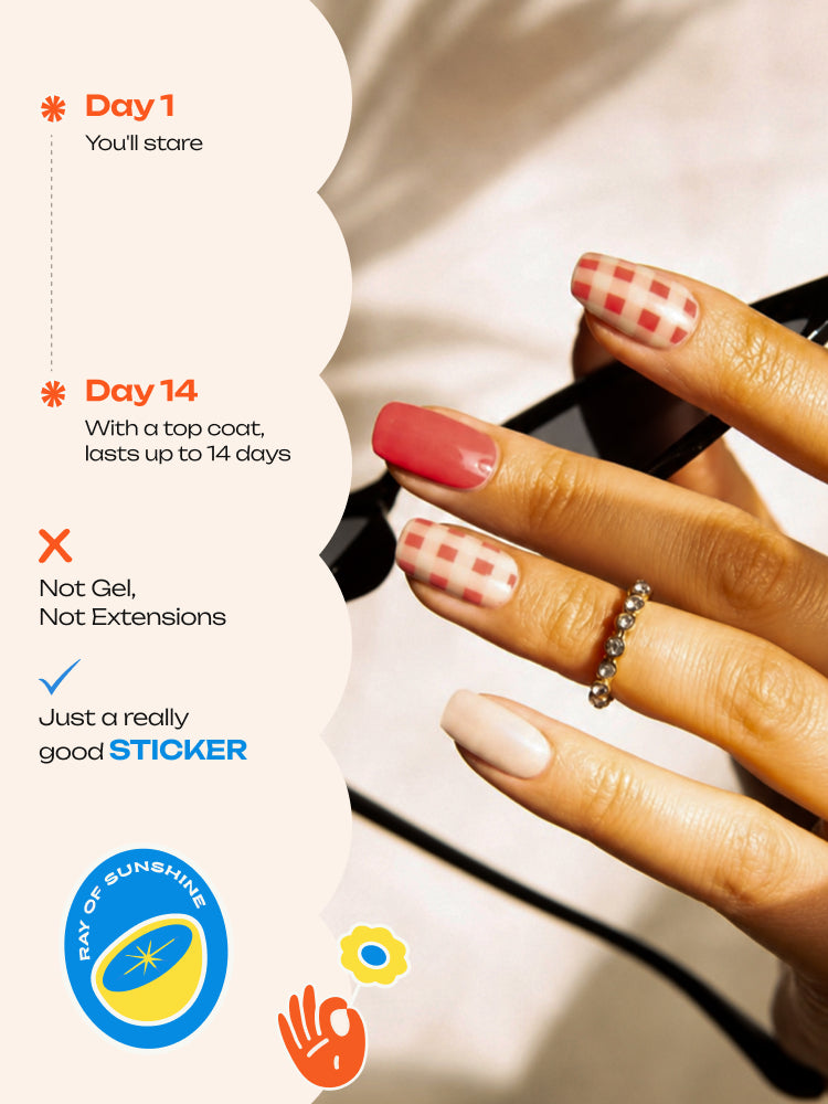 Post Beach Bliss - ROS Beauty Nail Stickers
