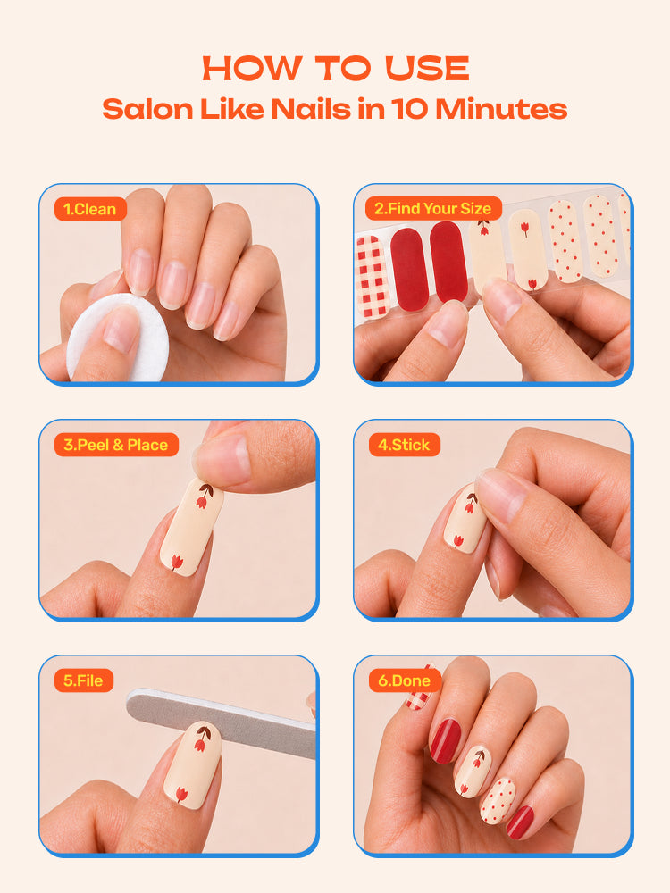 Post Beach Bliss - ROS Beauty Nail Stickers