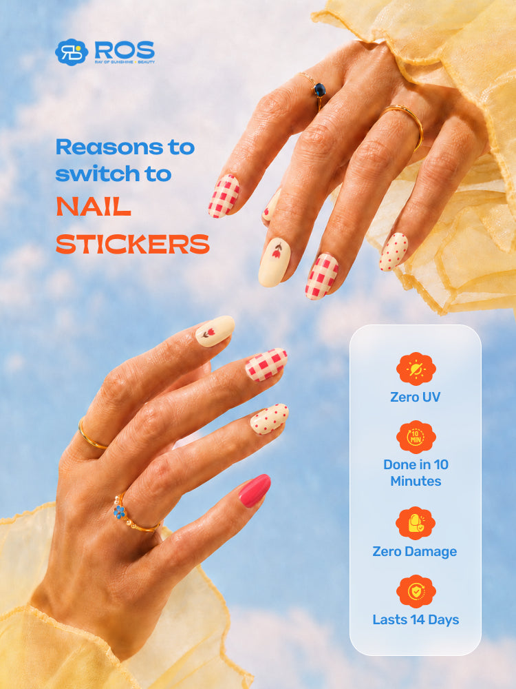 Post Beach Bliss - ROS Beauty Nail Stickers