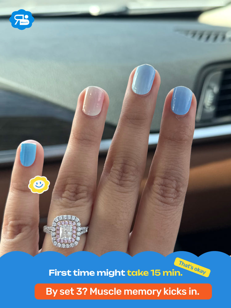 Slushie Swirl - ROS Beauty Nail Stickers
