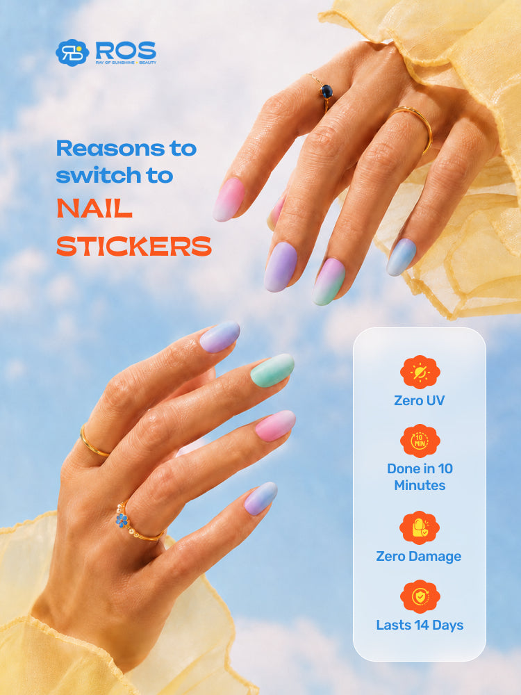 Slushie Swirl - ROS Beauty Nail Stickers