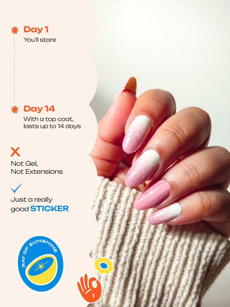 Sparkle Girlie - ROS Beauty Nail Stickers