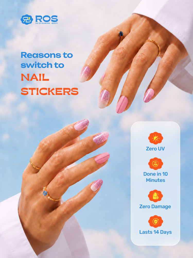Sparkle Girlie - ROS Beauty Nail Stickers