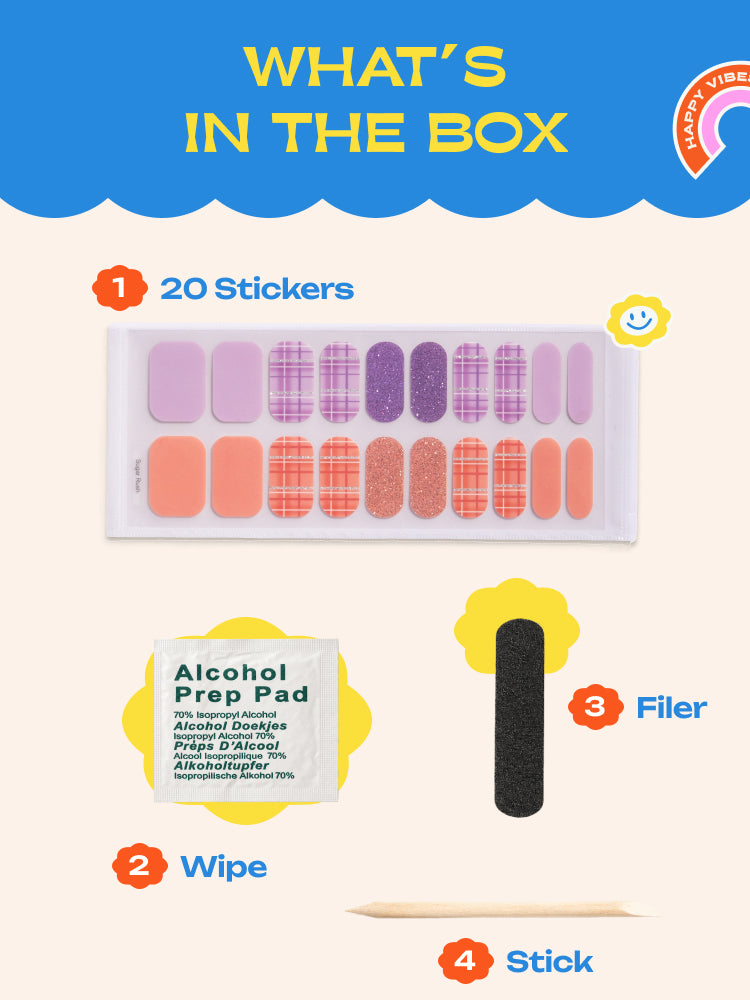 Sugar Rush - ROS Beauty Nail Stickers