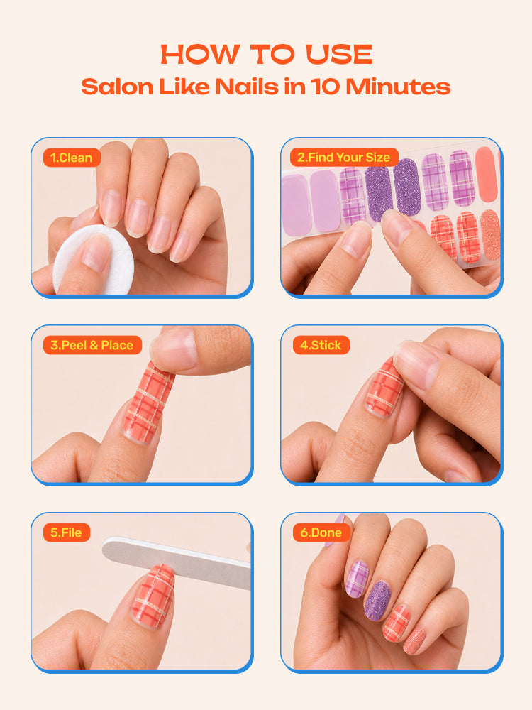 Sugar Rush - ROS Beauty Nail Stickers
