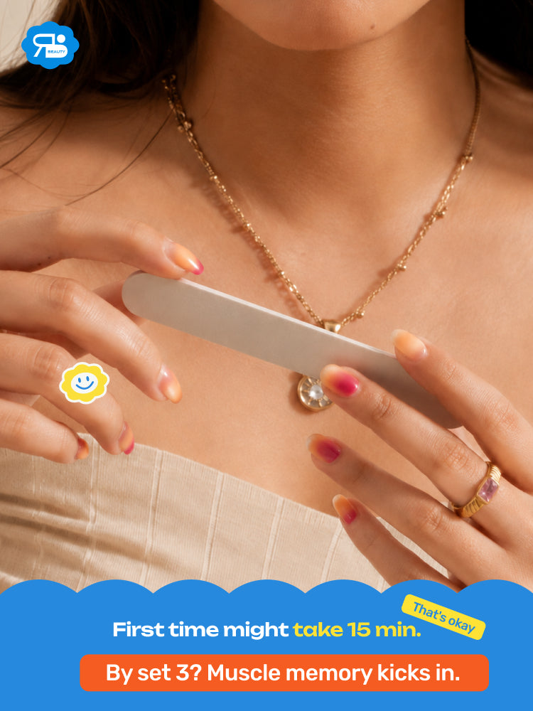 Sunset Skies - ROS Beauty Nail Stickers
