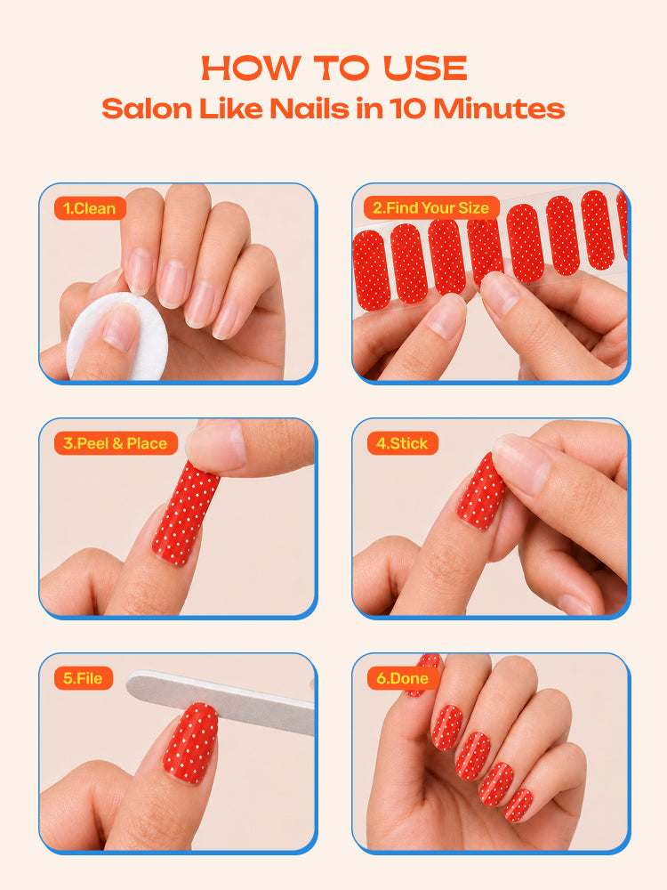 Freshly Baked - ROS Beauty Nail Stickers