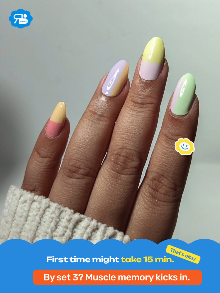 Bubblegum Babe - ROS Beauty Nail Stickers