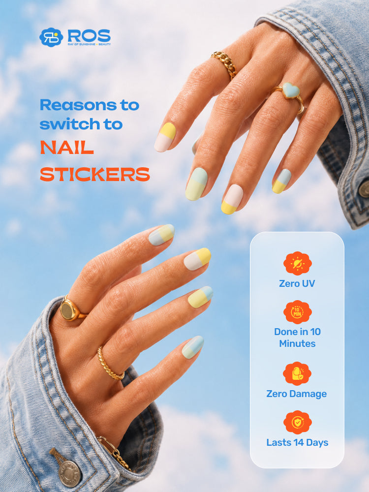 Bubblegum Babe - ROS Beauty Nail Stickers