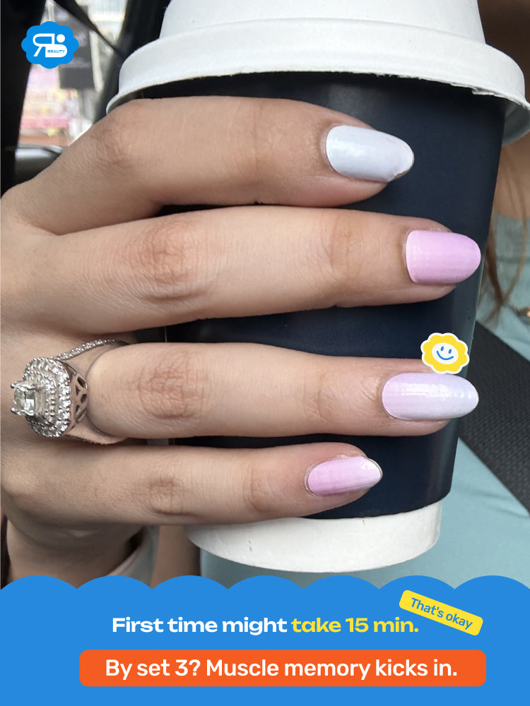 Candy Floss - ROS Beauty Nail Stickers