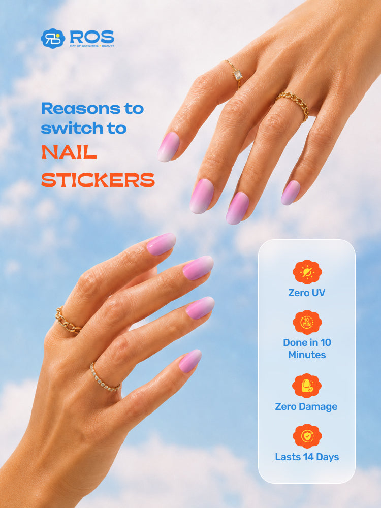 Candy Floss - ROS Beauty Nail Stickers