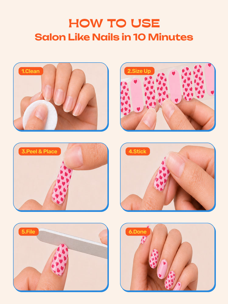 Besties for the Resties - ROS Beauty Nail Stickers
