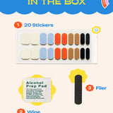 Glow Where You Go - ROS Beauty Nail Stickers