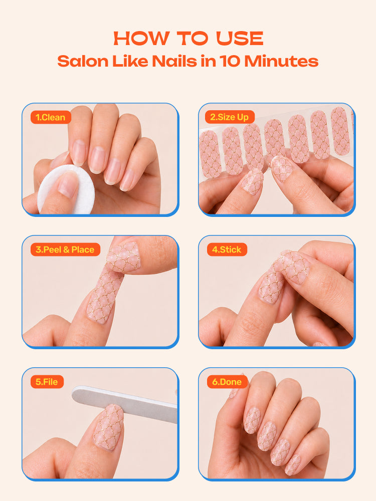 Infinite Lights - ROS Beauty Nail Stickers