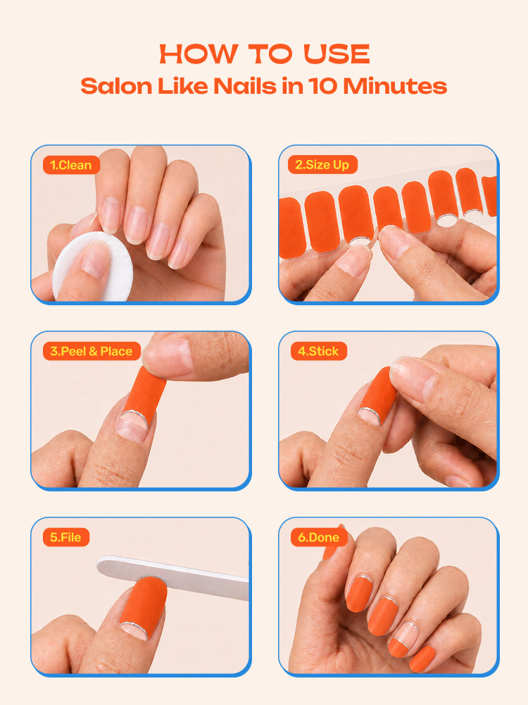 Light It Up - ROS Beauty Nail Stickers