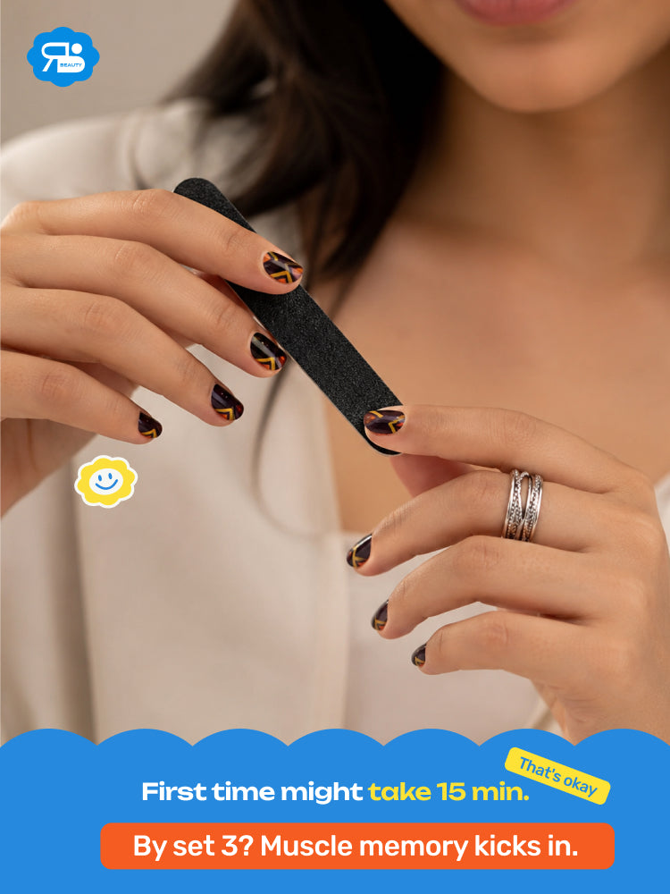 Midnight Mischief - ROS Beauty Nail Stickers