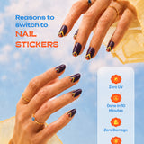 Midnight Mischief - ROS Beauty Nail Stickers