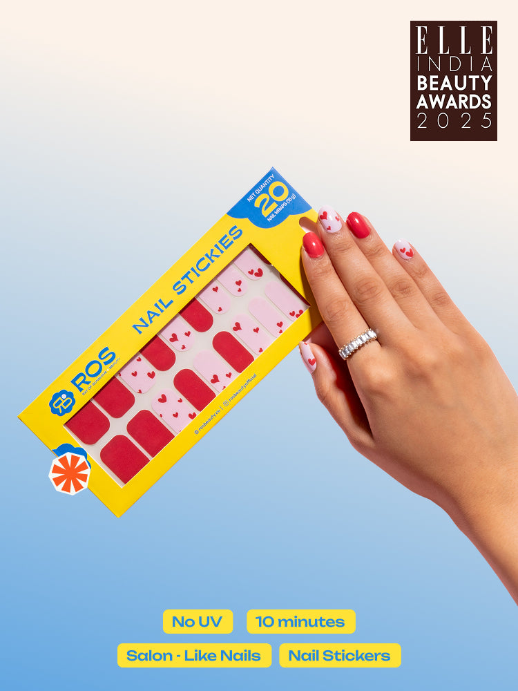 On Cloud Wine - ROS Beauty Nail Stickers