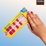 On Cloud Wine - ROS Beauty Nail Stickers