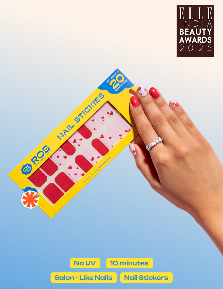 On Cloud Wine - ROS Beauty Nail Stickers