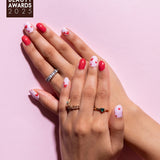 On Cloud Wine - ROS Beauty Nail Stickers