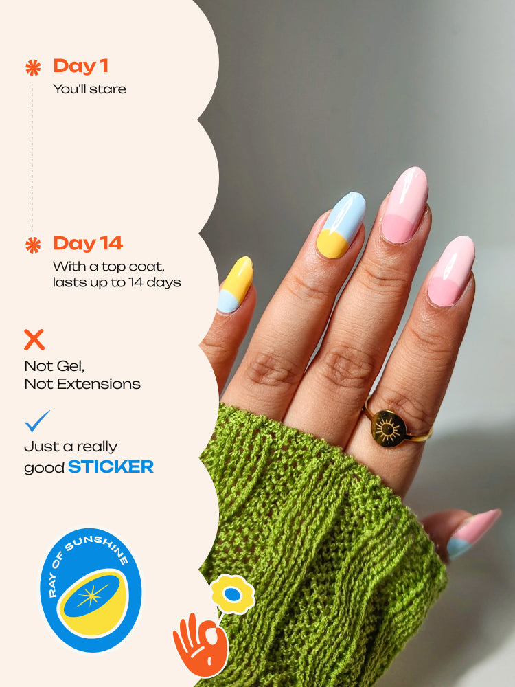 Pastel Me Up - ROS Beauty Nail Stickers