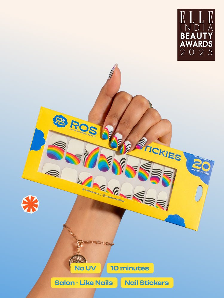 Rainbow - ROS Beauty Nail Stickers